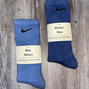 Authentic Nike Hand Dyed Socks-2 pairs
